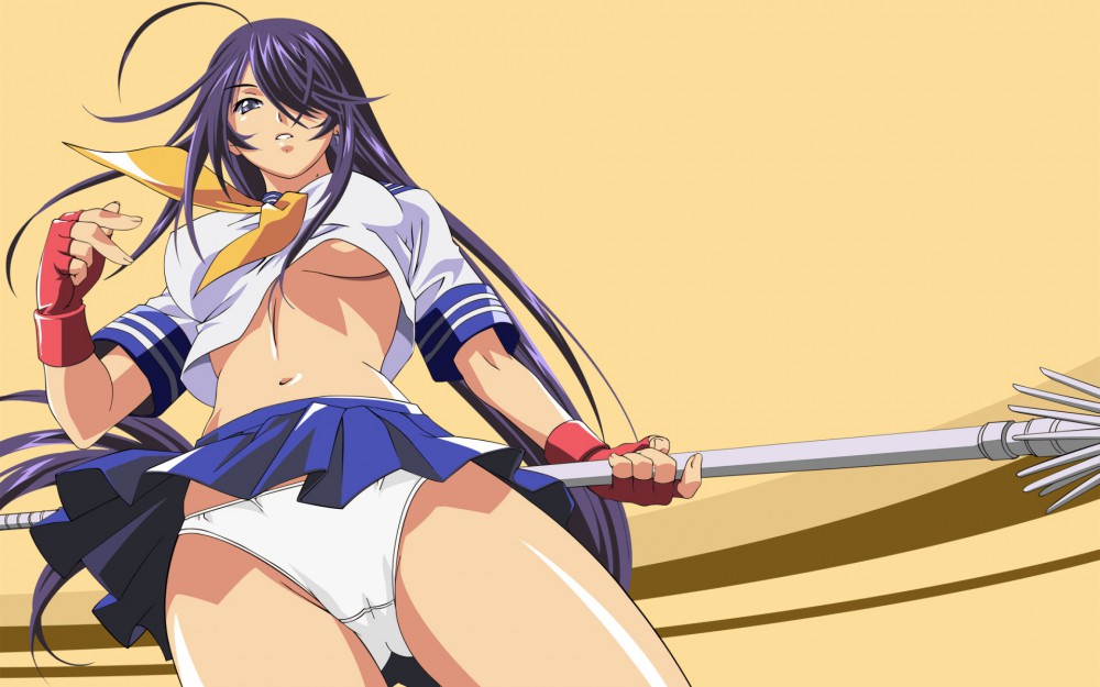 menina hentai mostrando a calcinha por baixo da saia