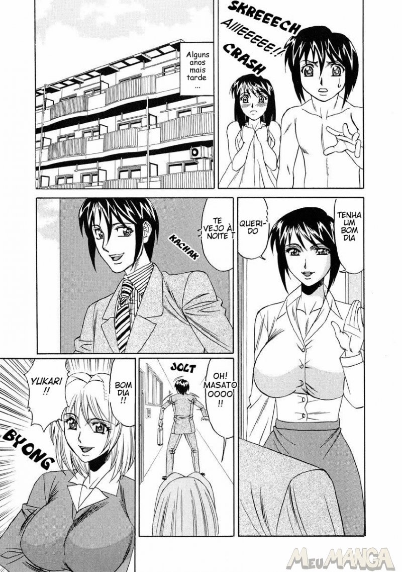 Inran Kyonyuu Nakadashi Apato #08