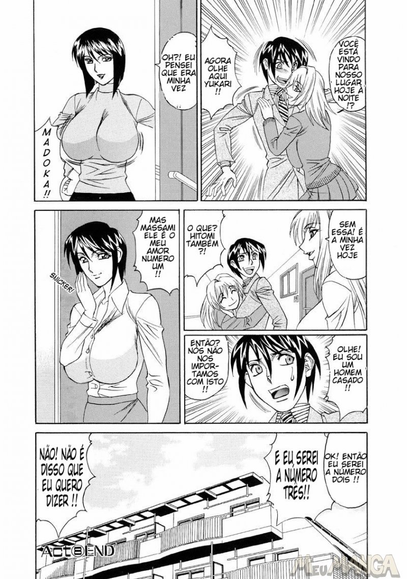 Inran Kyonyuu Nakadashi Apato #08